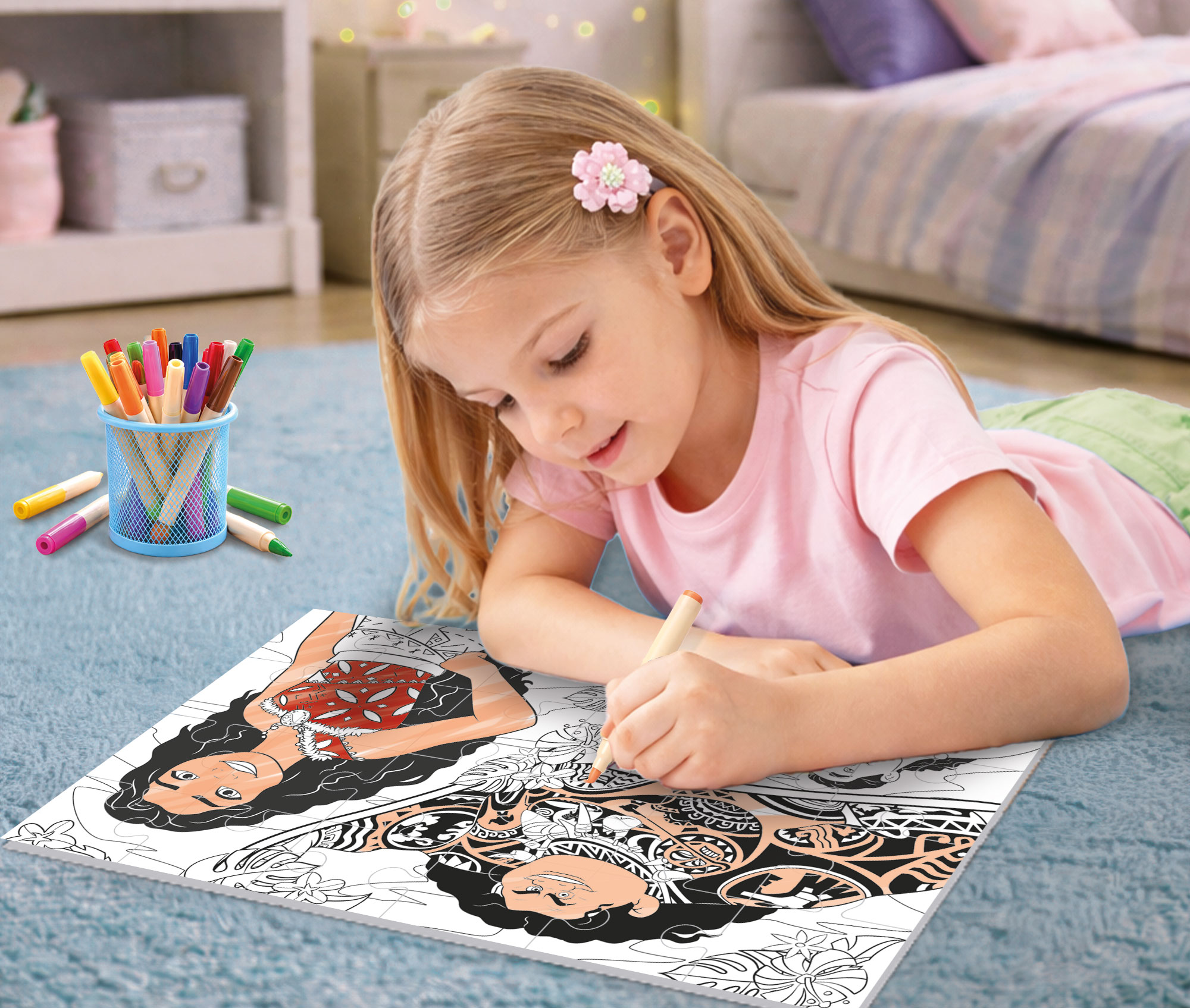 Disney DF Maxifloor 24 Oceania 2 puzzle maxi bambini