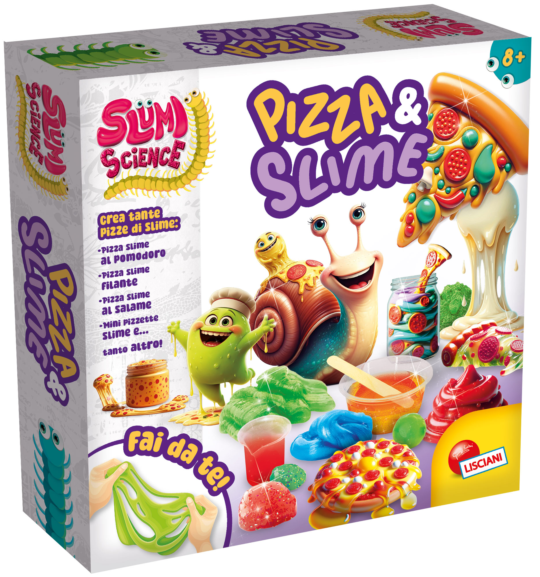 Lisciani Slumi Science Pizza e Slime kit slime creativo