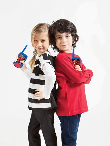 Lexibook Spider-Man TW12SPLXB walkie talkie bambini blu 120m