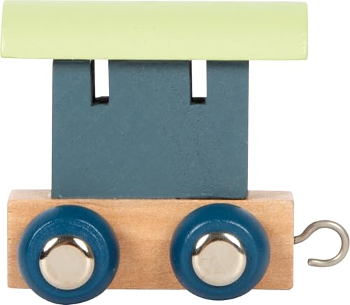 smallfoot Trenino Polare vagone lettera legno blu 12565