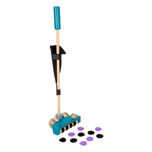 smallfoot 11735 Aspirapolvere Legno da Spingere dai 18 mesi