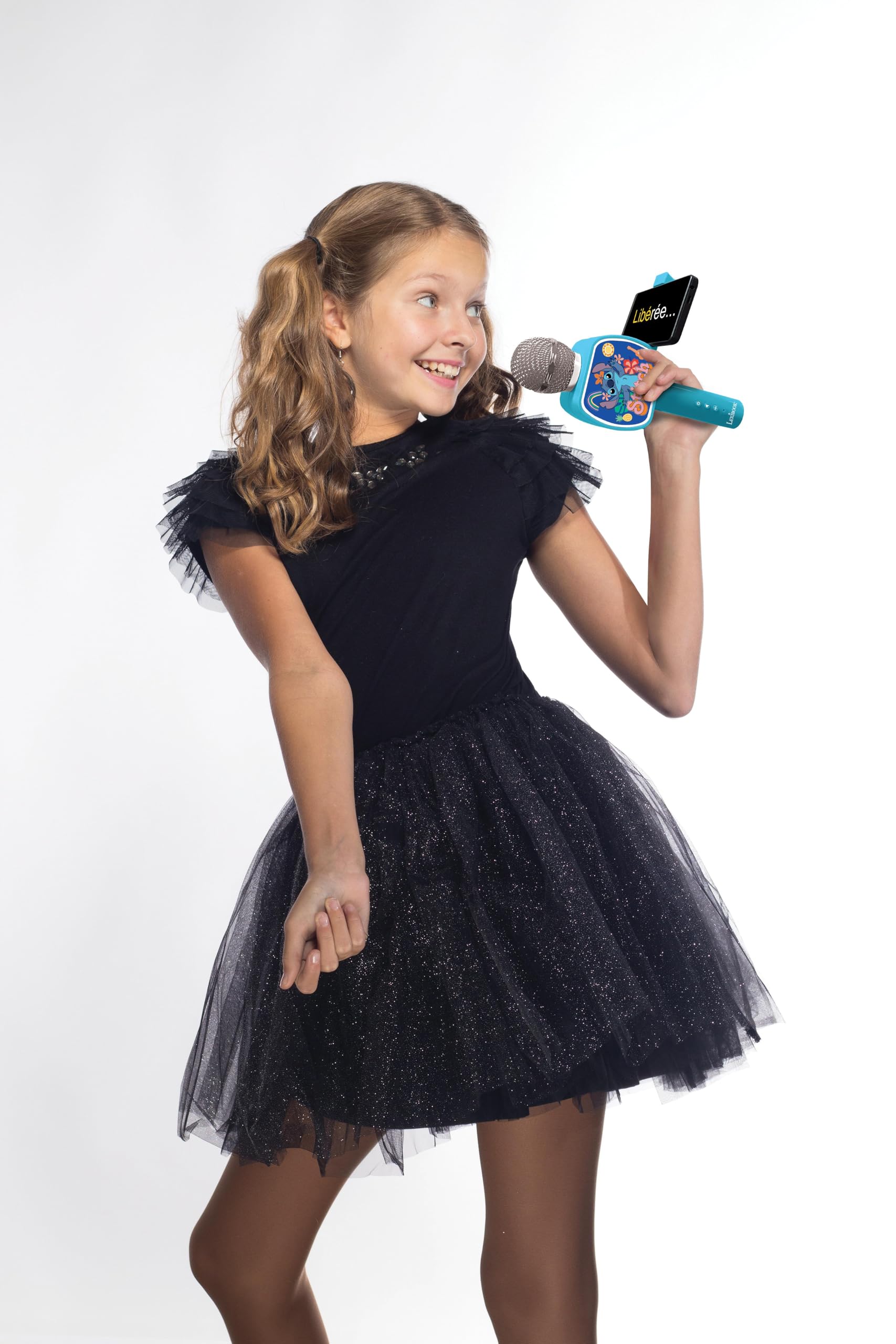 Lexibook Disney Stitch MIC240DLXB microfono bluetooth blu