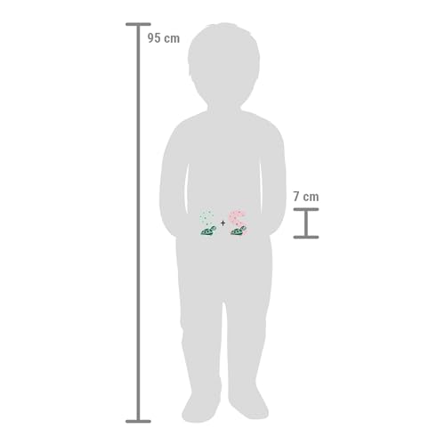 smallfoot Lettere Legno 12526 lettera cameretta S tartaruga 12 pezzi
