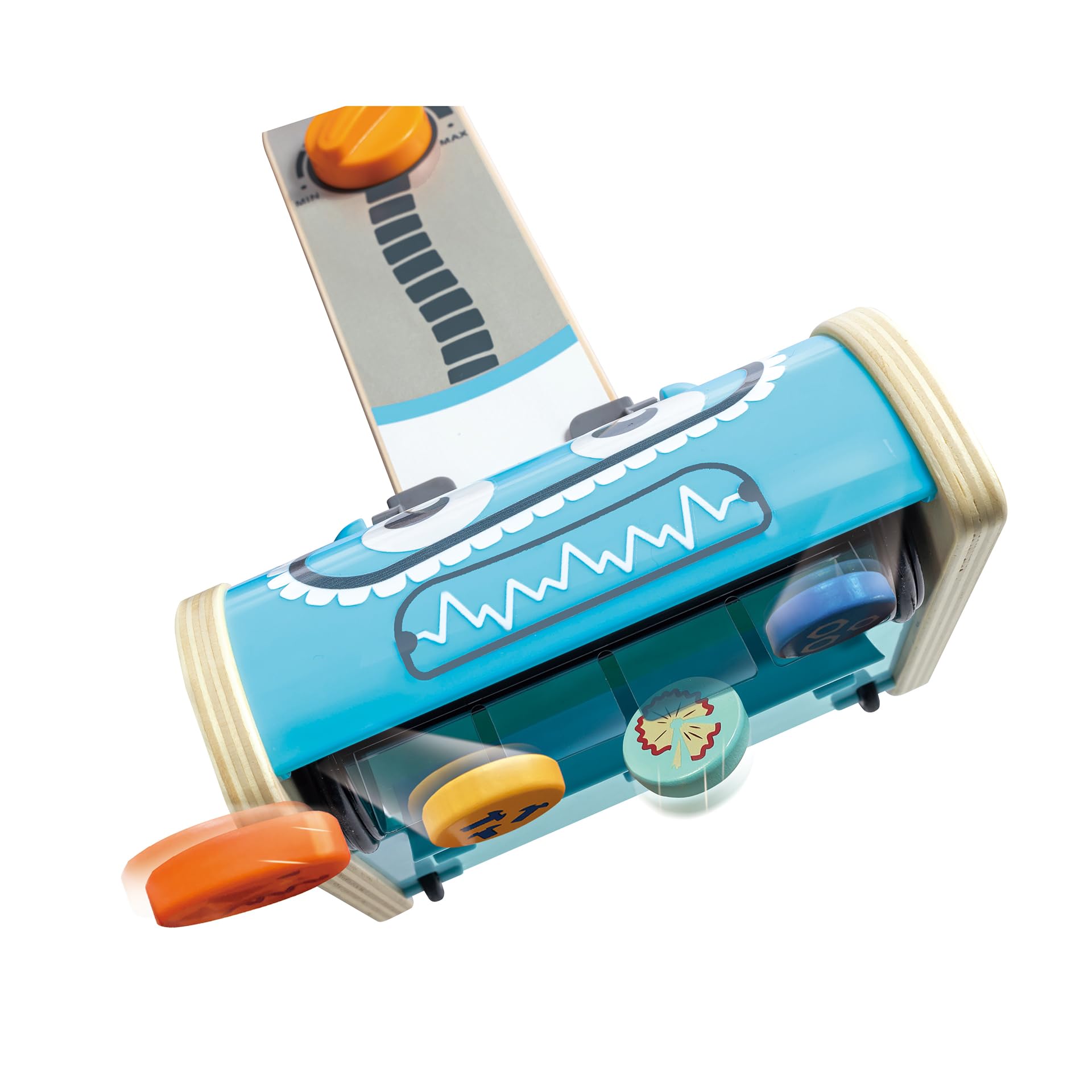 Hape aspirapolvere giocattolo bambini robot con rifiuti