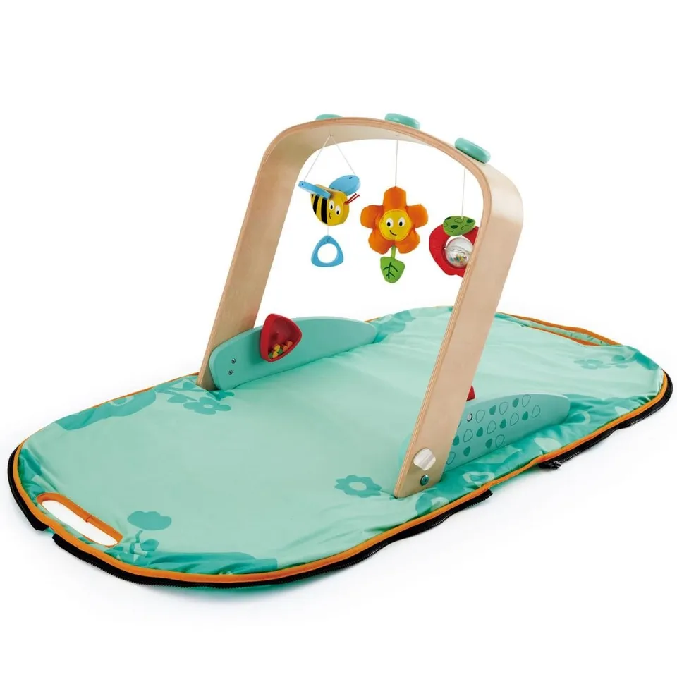 Hape E0045 palestrina portatile neonato con arco gioco