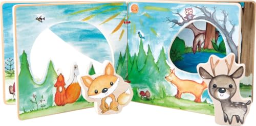 smallfoot 11234 libro legno Paesaggio forestale