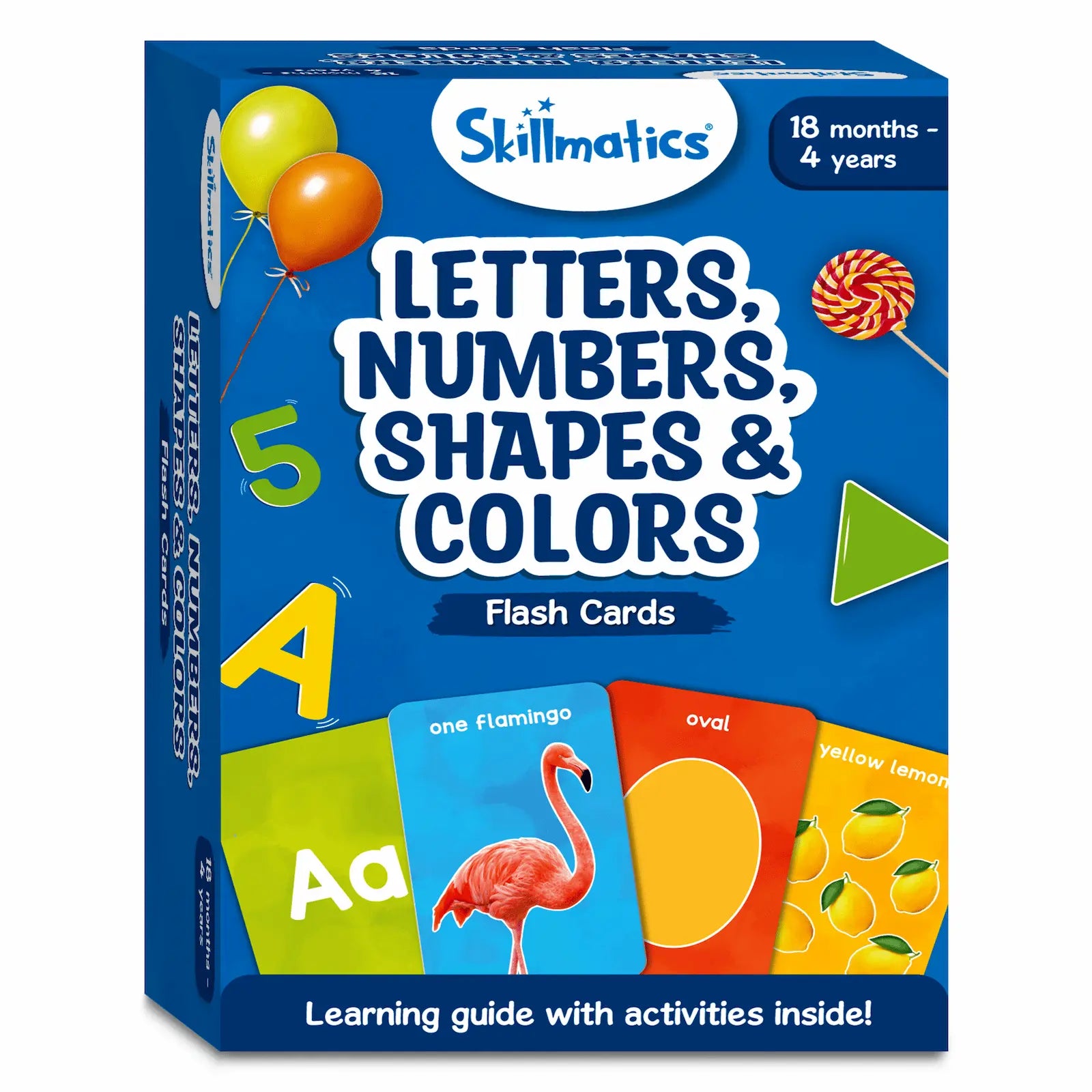 Skillmatics Flash Cards carte didattiche lettere numeri 50 carte