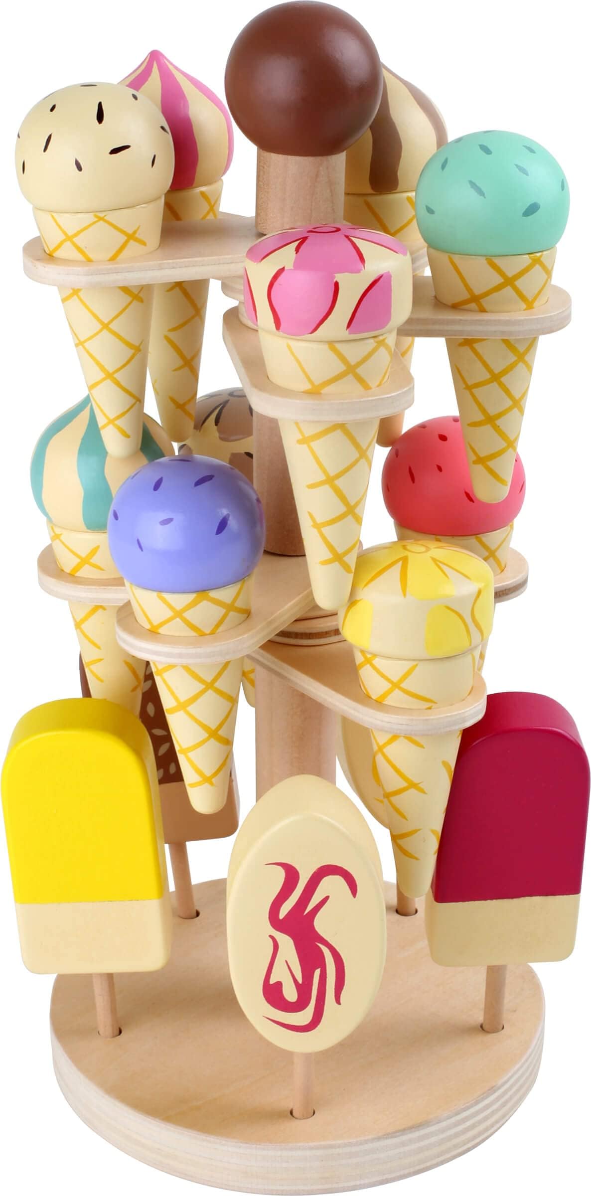smallfoot Porta gelati 5261 cucina gioco legno 15 gelati