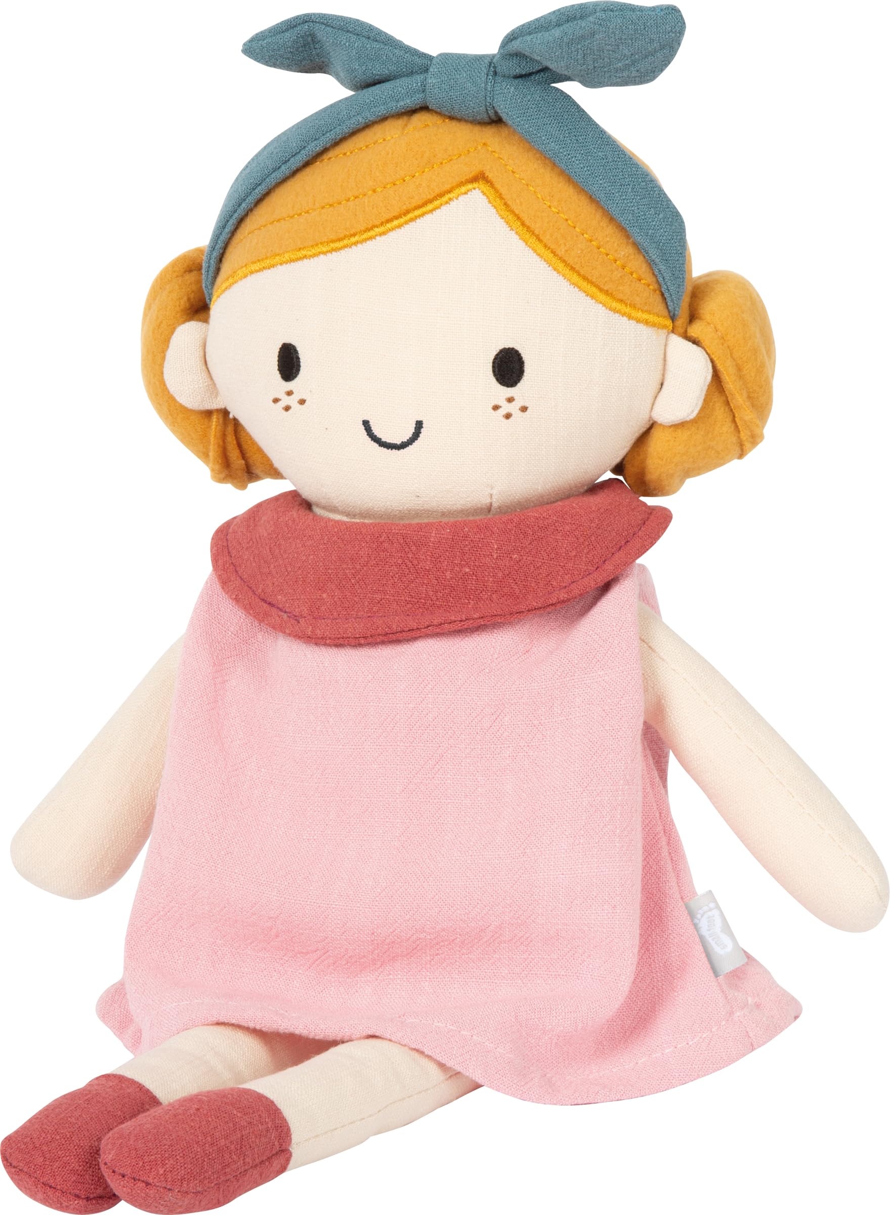 smallfoot Lina 12778 bambola di stoffa rosa 39 cm