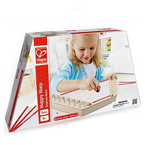 Hape arpa da tavolo giocattolo legno 15 corde
