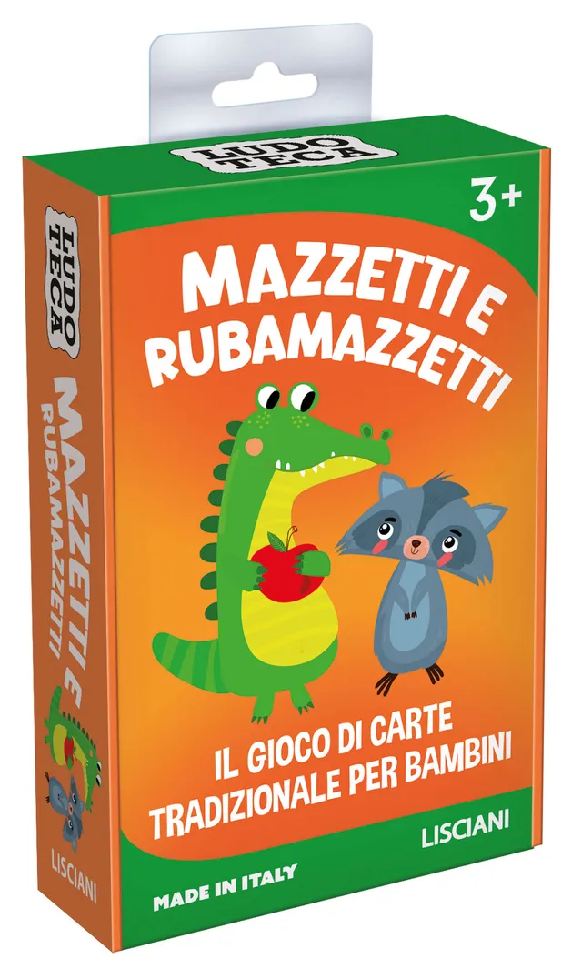 Lisciani Ludoteca Mazzetti e Rubamazzetti carte bambini