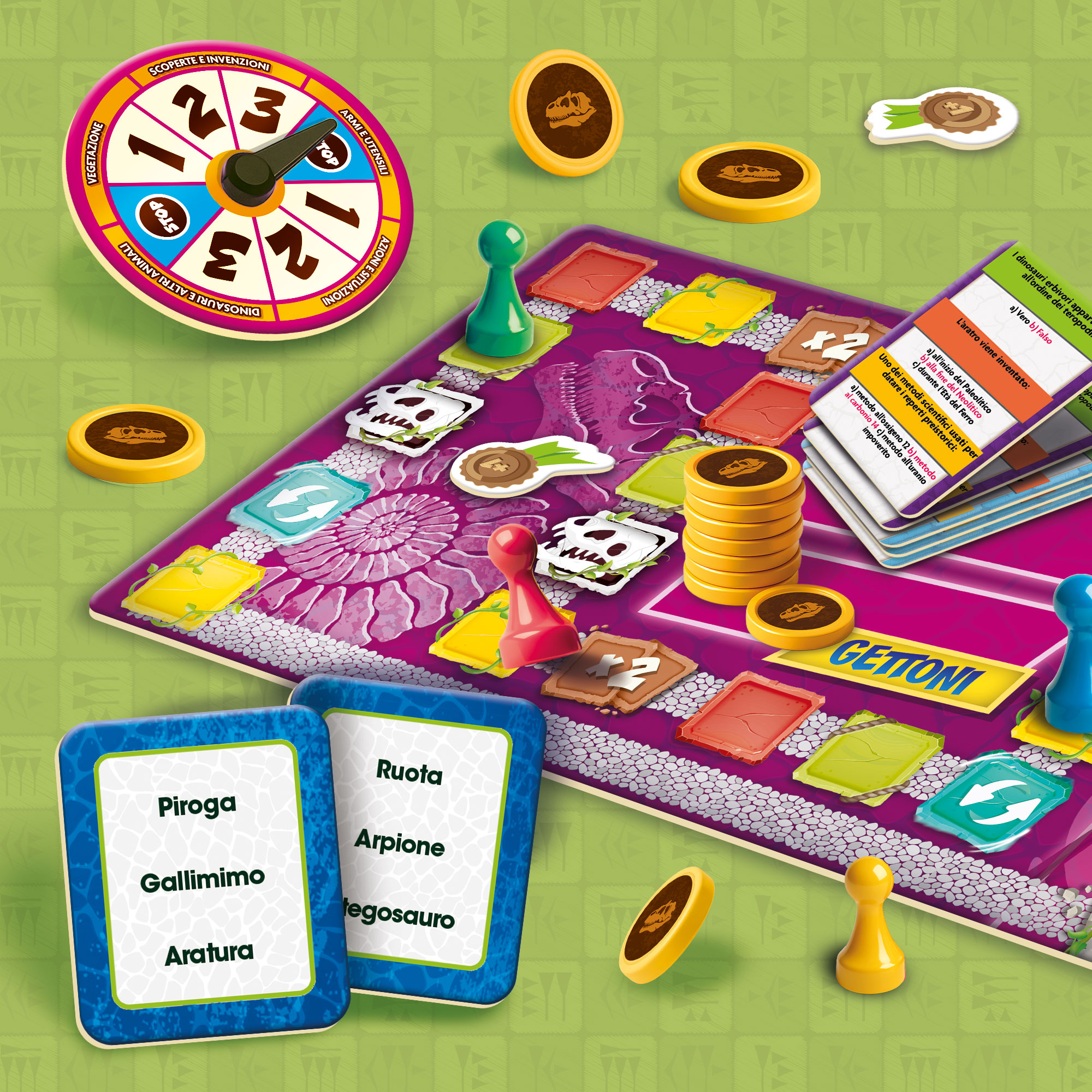 Lisciani I'm a Genius Avventura Preistorica gioco quiz