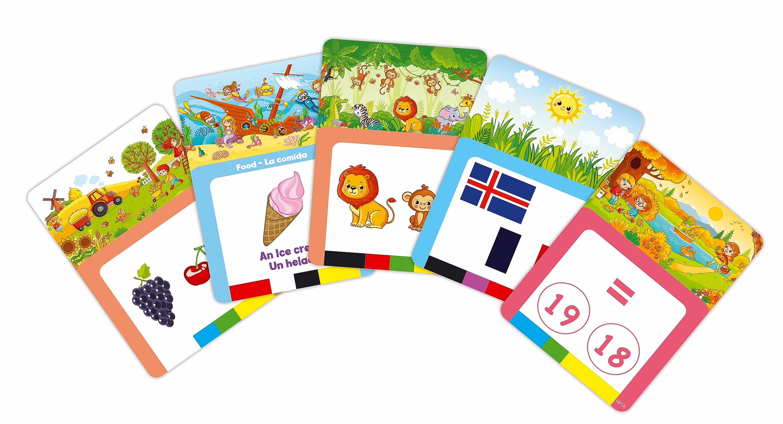 Lexibook JCR10i2 lettore flashcard bilingue rosso