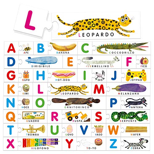 Headu Alfabeto Tattile gioco montessori lettere 3-6 anni