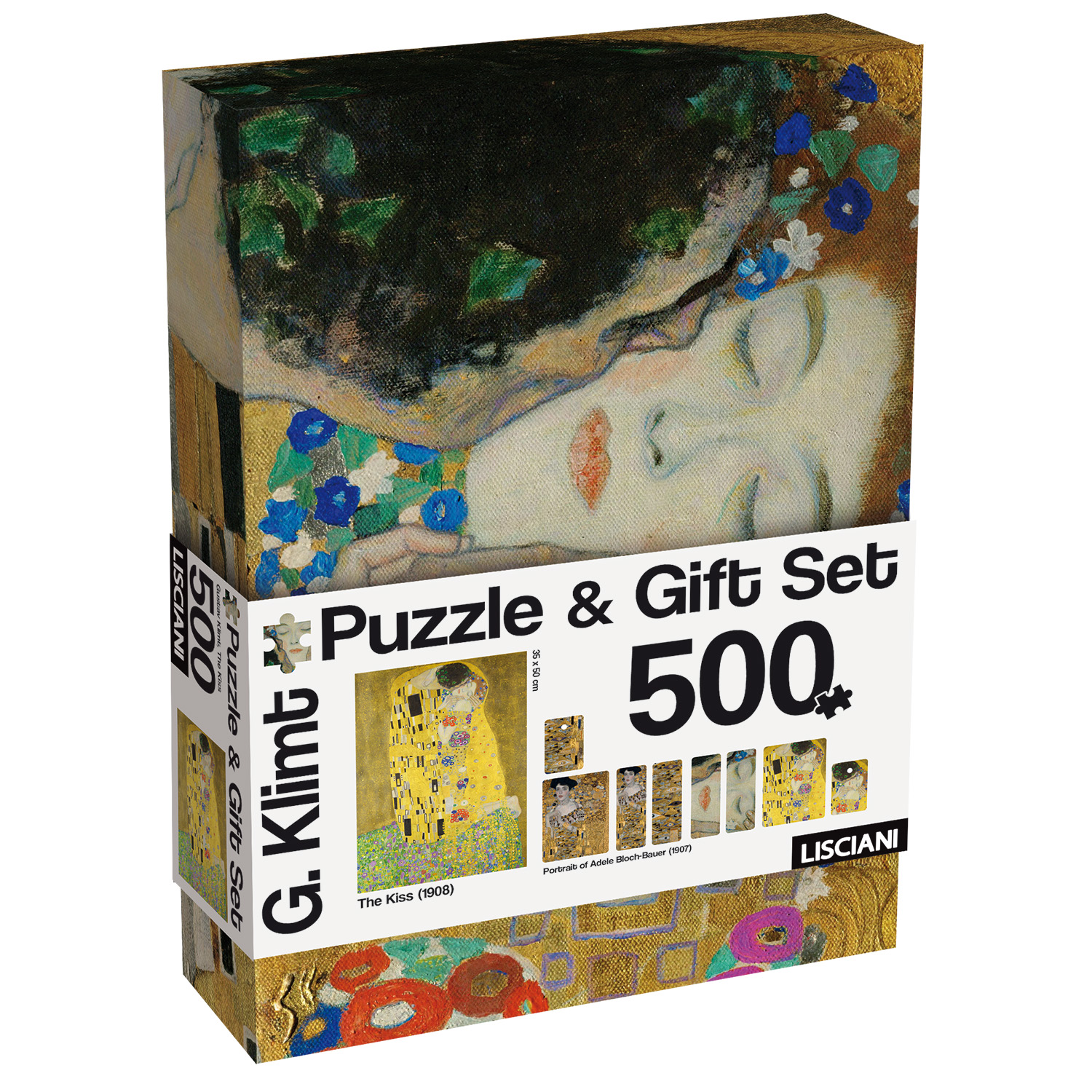 Lisciani Art The Kiss Klimt puzzle adulti gift set