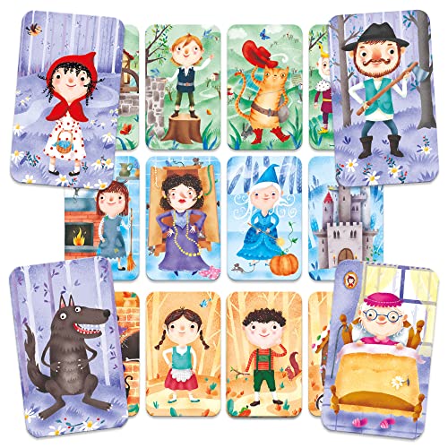 Headu Invent Fairy Tales flashcards fiabe 25 carte 2-5 anni