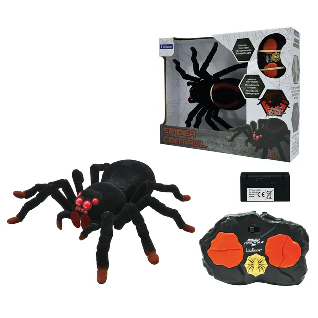 Lexibook SPIDER01LXB ragno tarantola telecomandata occhi luminosi