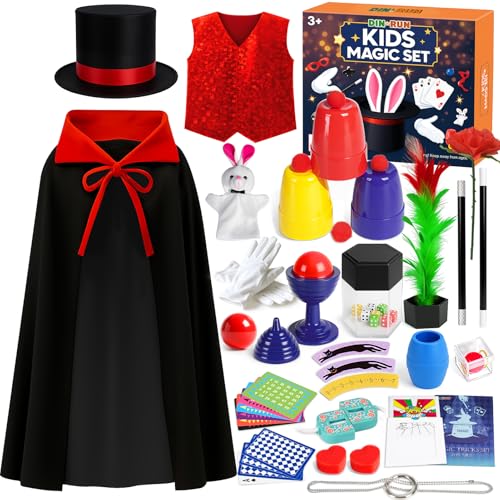 DINORUN Giochi di Magia set magia bambini con cappello costume