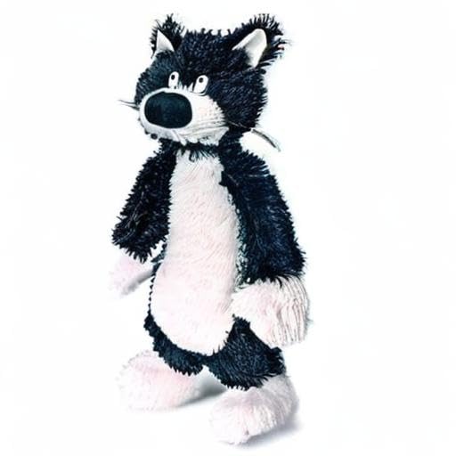 Smallfoot Richard gatto peluche morbido 31 cm da 0 mesi