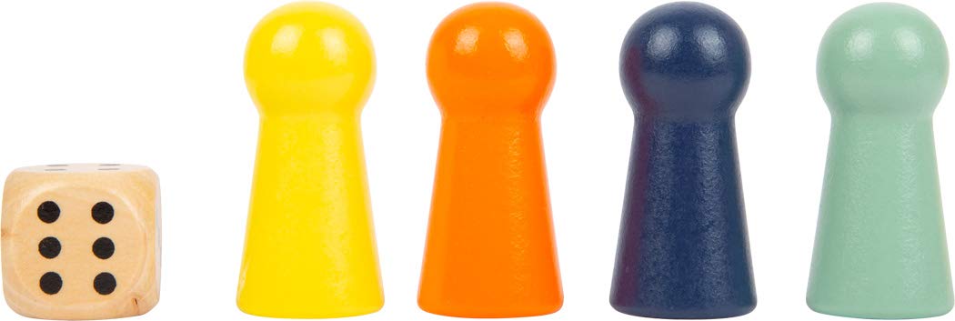 smallfoot Ludo XL 11783 gioco società legno formato grande