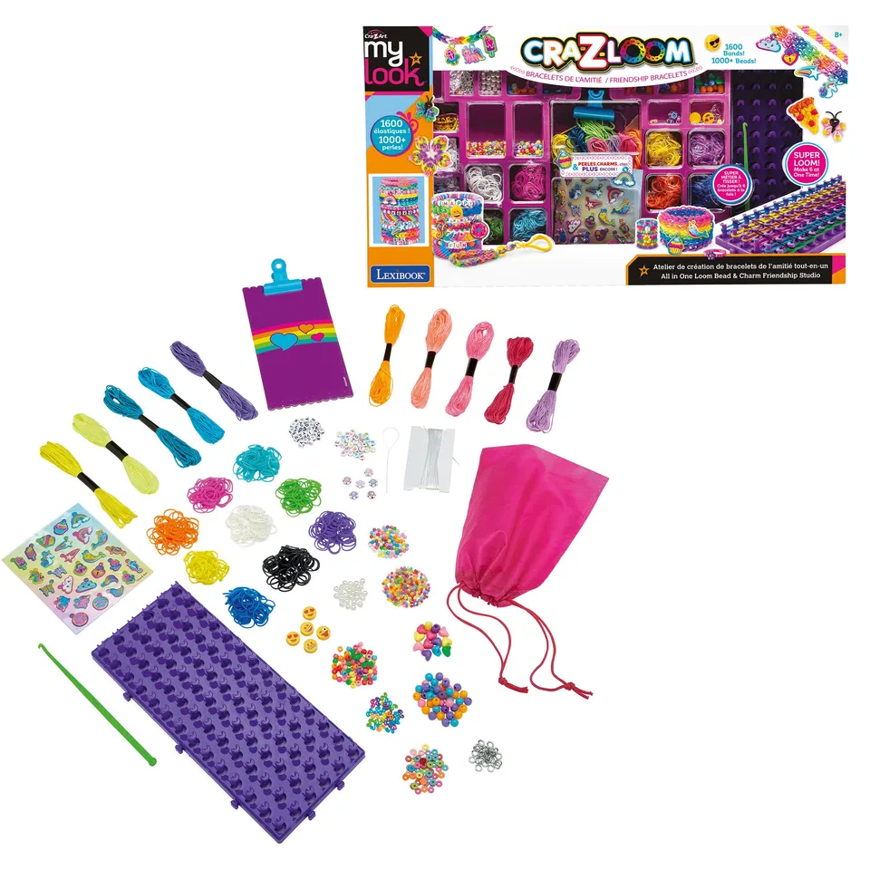 Lexibook CRSS46 kit braccialetti amicizia multicolore