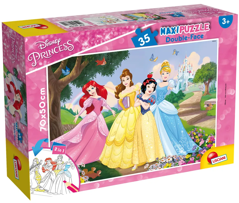 Lisciani Giochi Disney Puzzle DF Maxi Floor 35 Princess 35 pezzi maxi