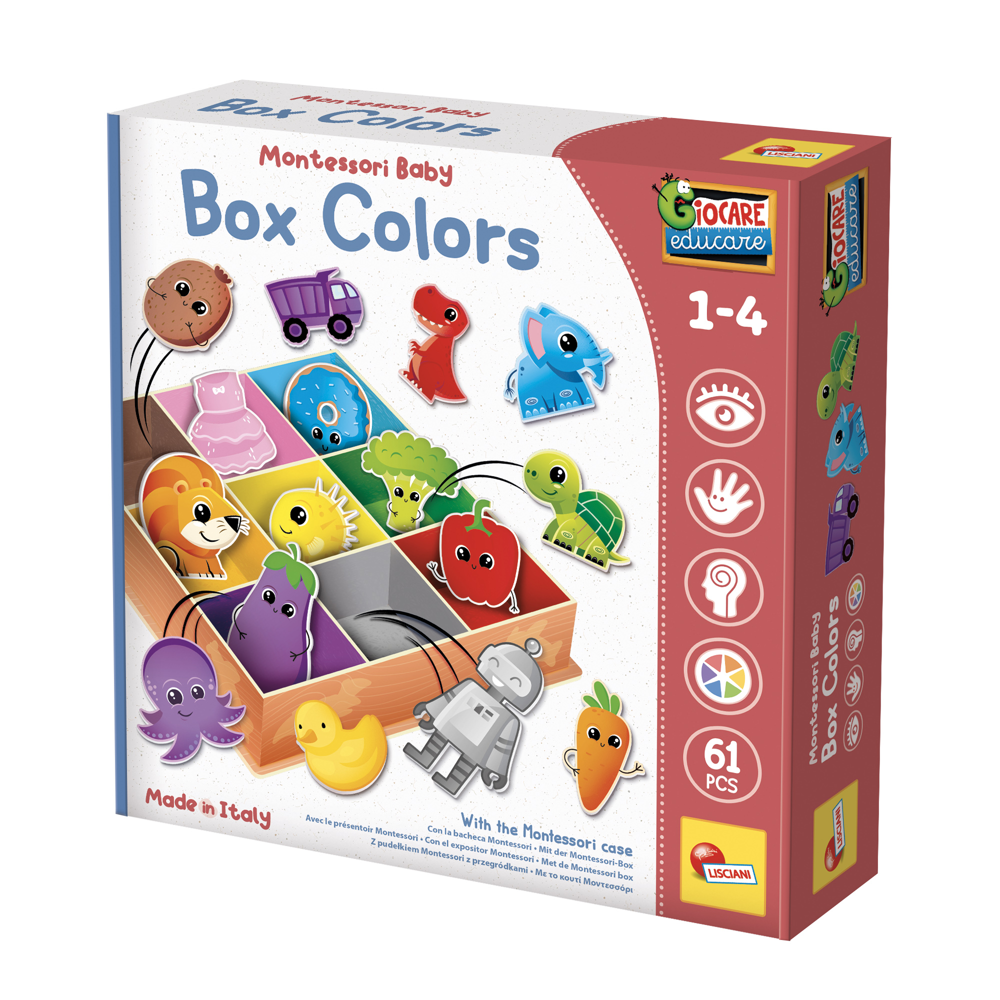 Lisciani Montessori Baby Box Colours gioco colori