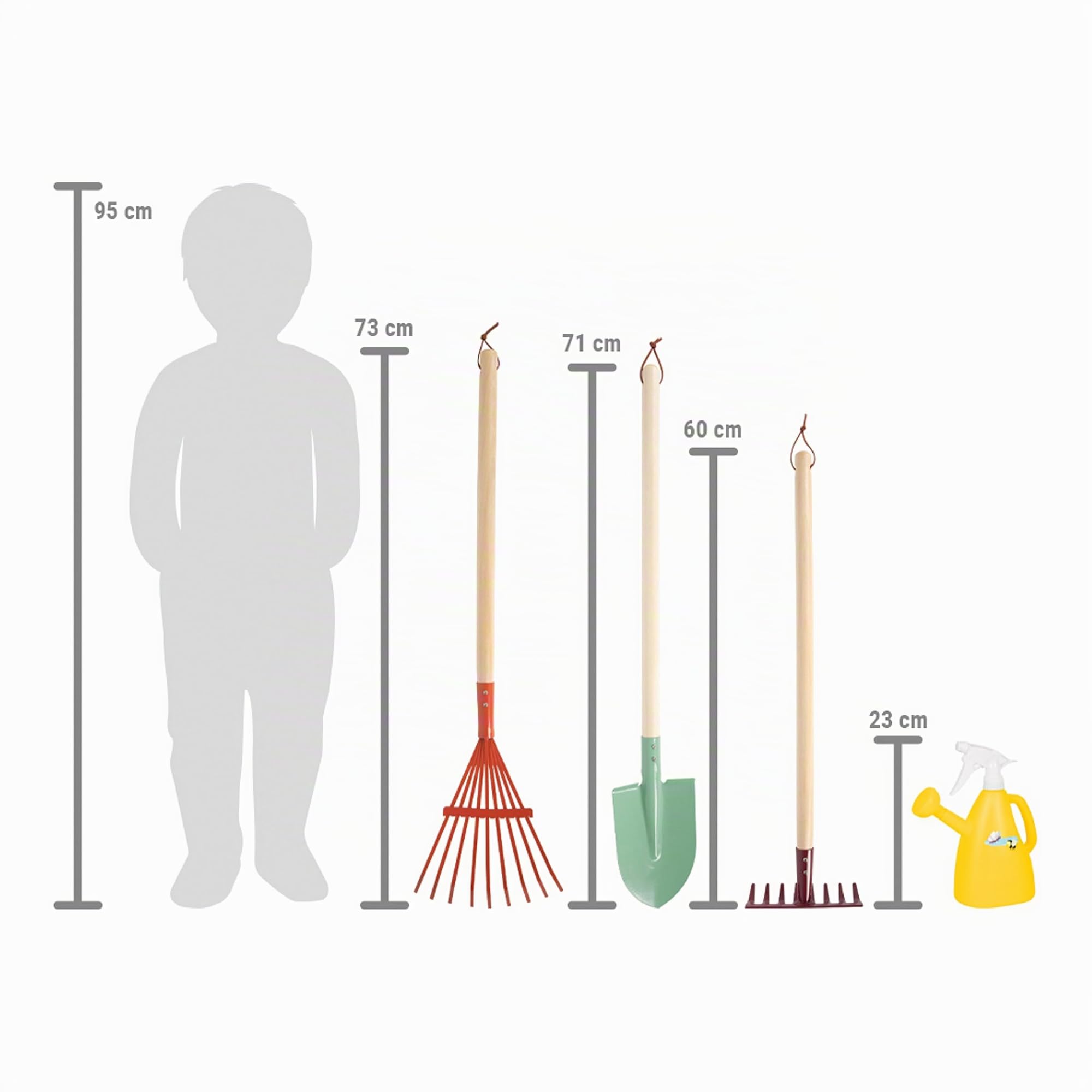 smallfoot Tiny Garden set giardinaggio bambini 4 pezzi