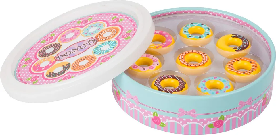 smallfoot 11069 donut giocattolo 8 pezzi legno
