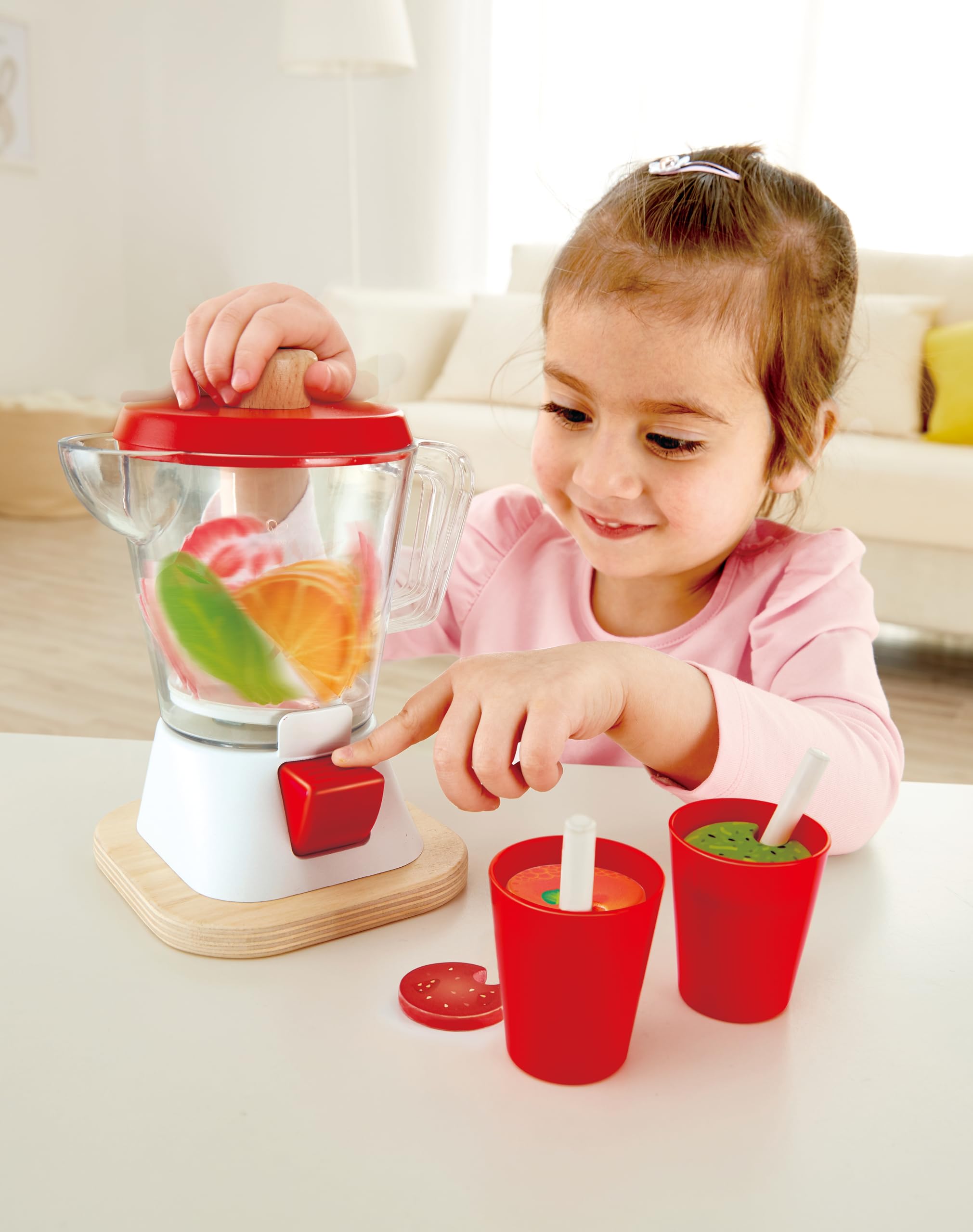Hape Smoothie Blender Frullatore Giocattolo Legno