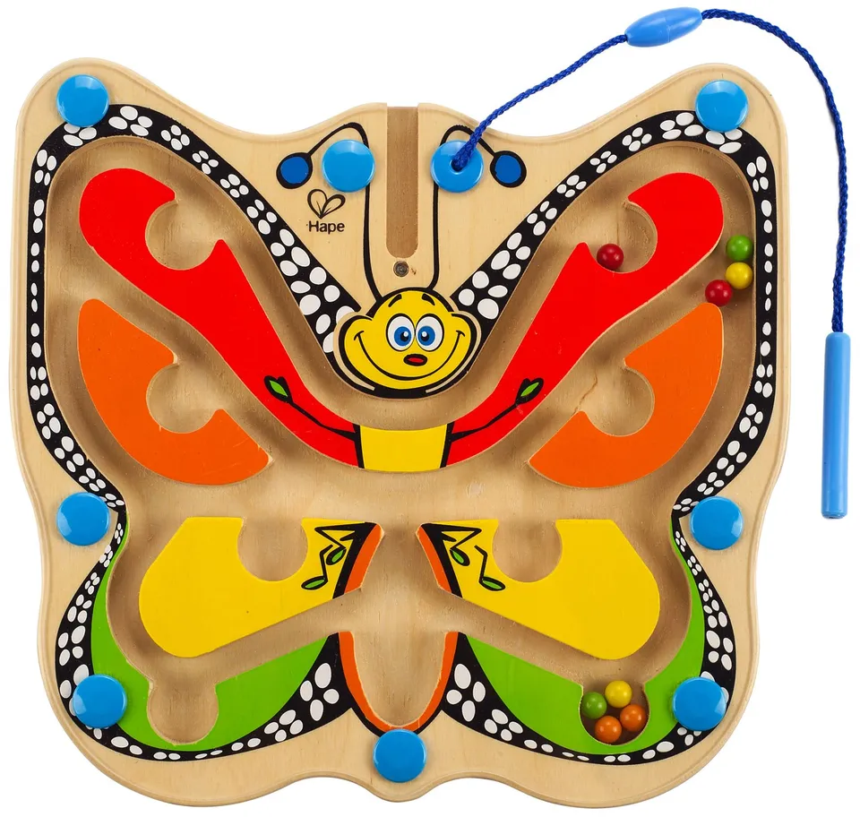 Hape E1704 Farfalla Volteggiante gioco labirinto legno