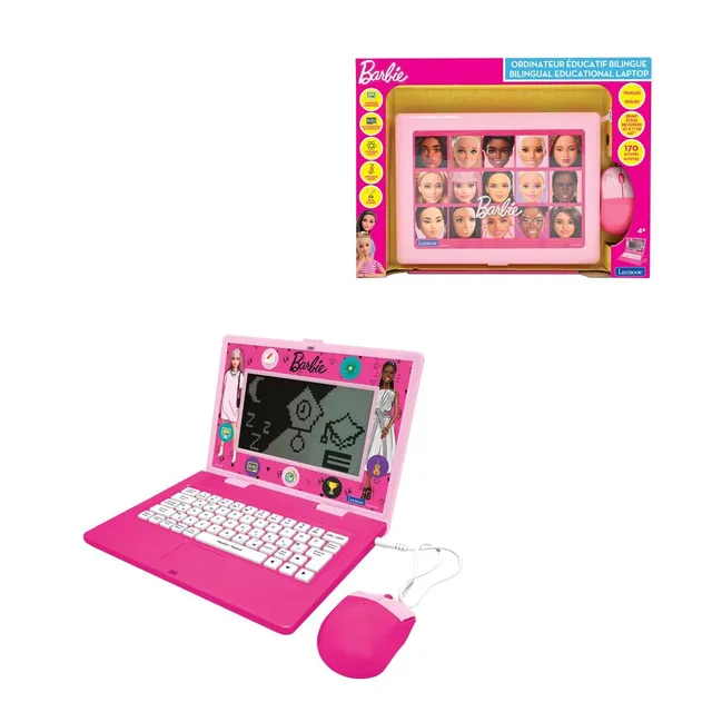 Lexibook Barbie JC599BBi1 computer portatile rosa bilingue