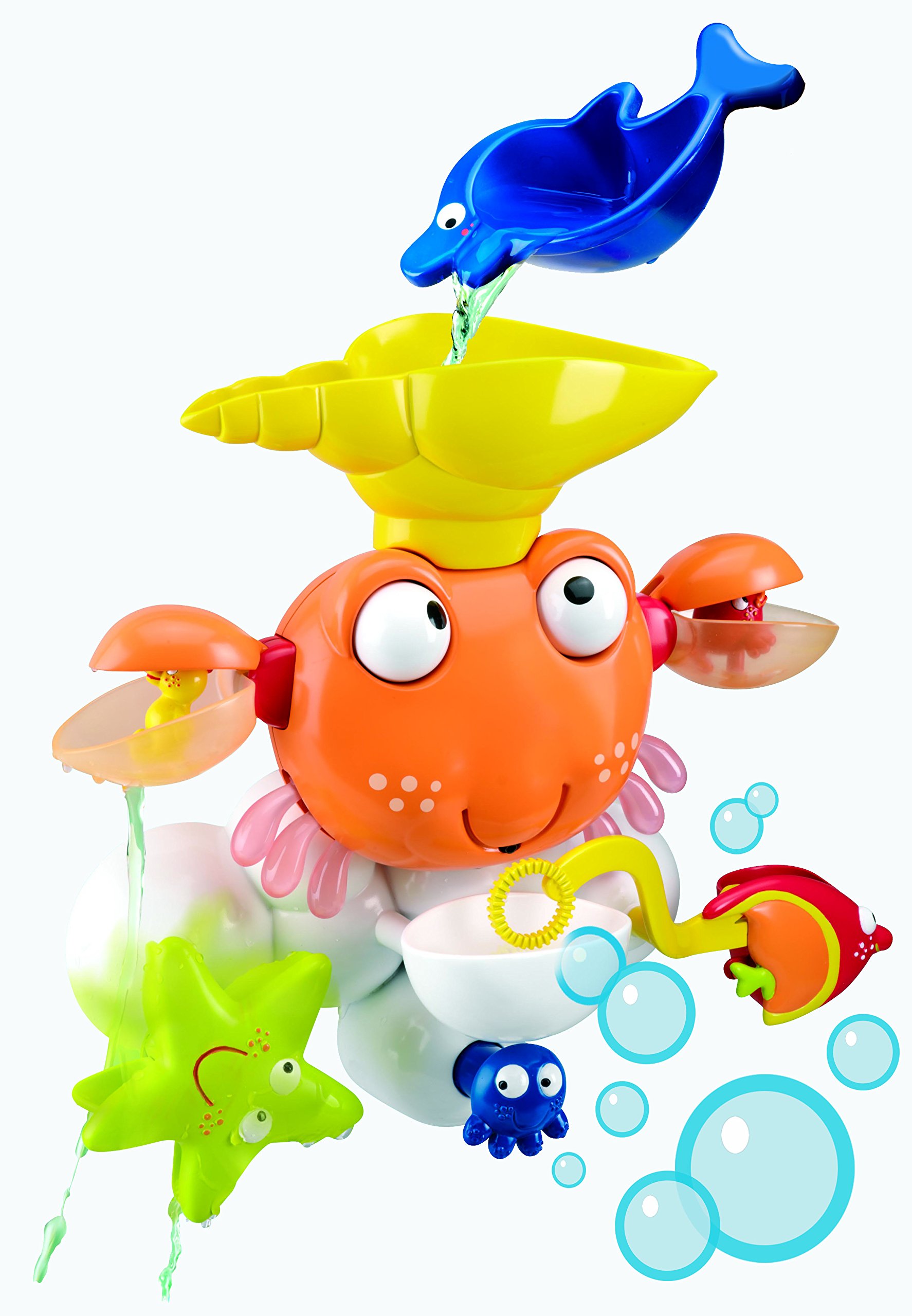 Lexibook IT025 Granchio Gioco Bagnetto Arancione con Ventose