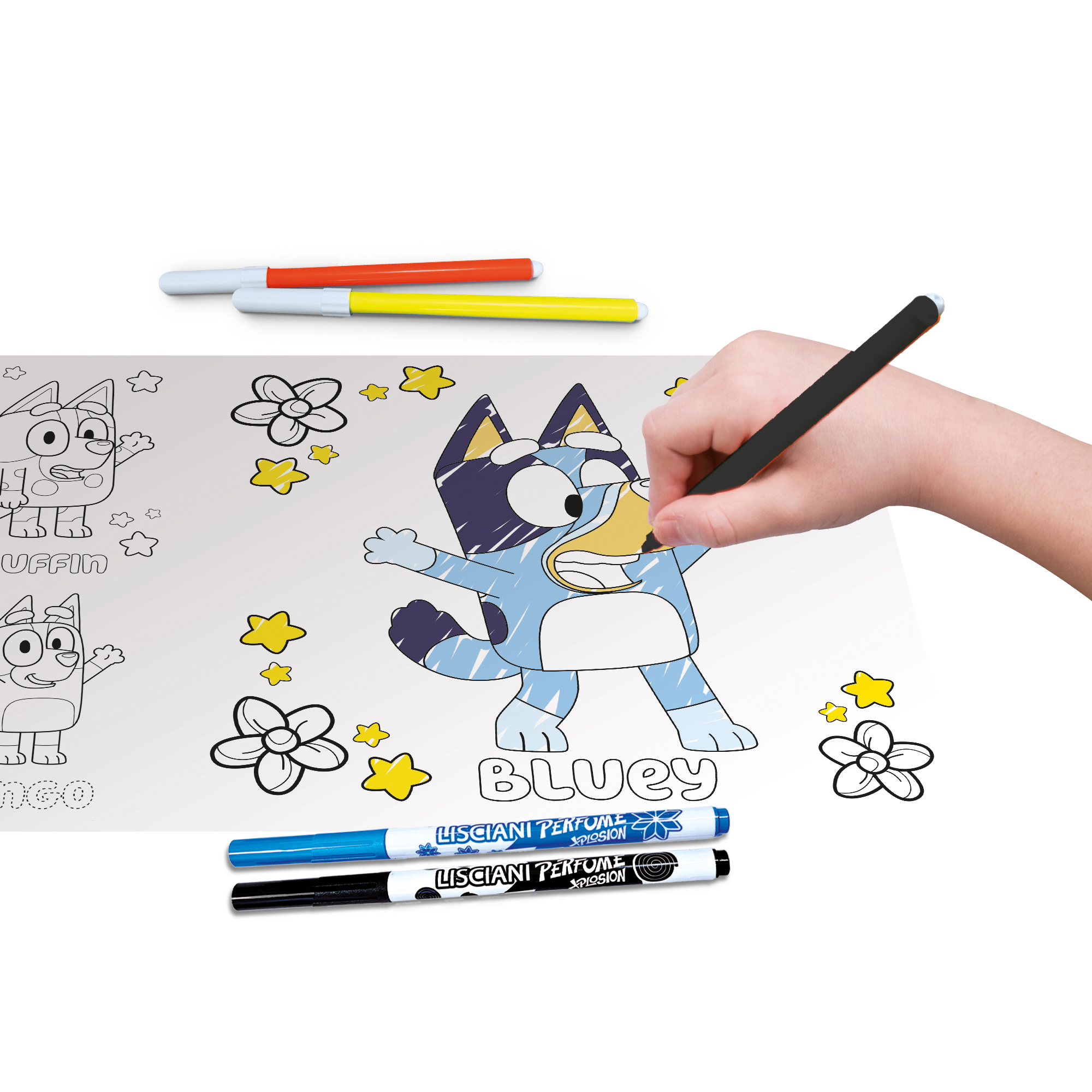 Lisciani Bluey Drawing School tavolo luminoso A4 per disegnare