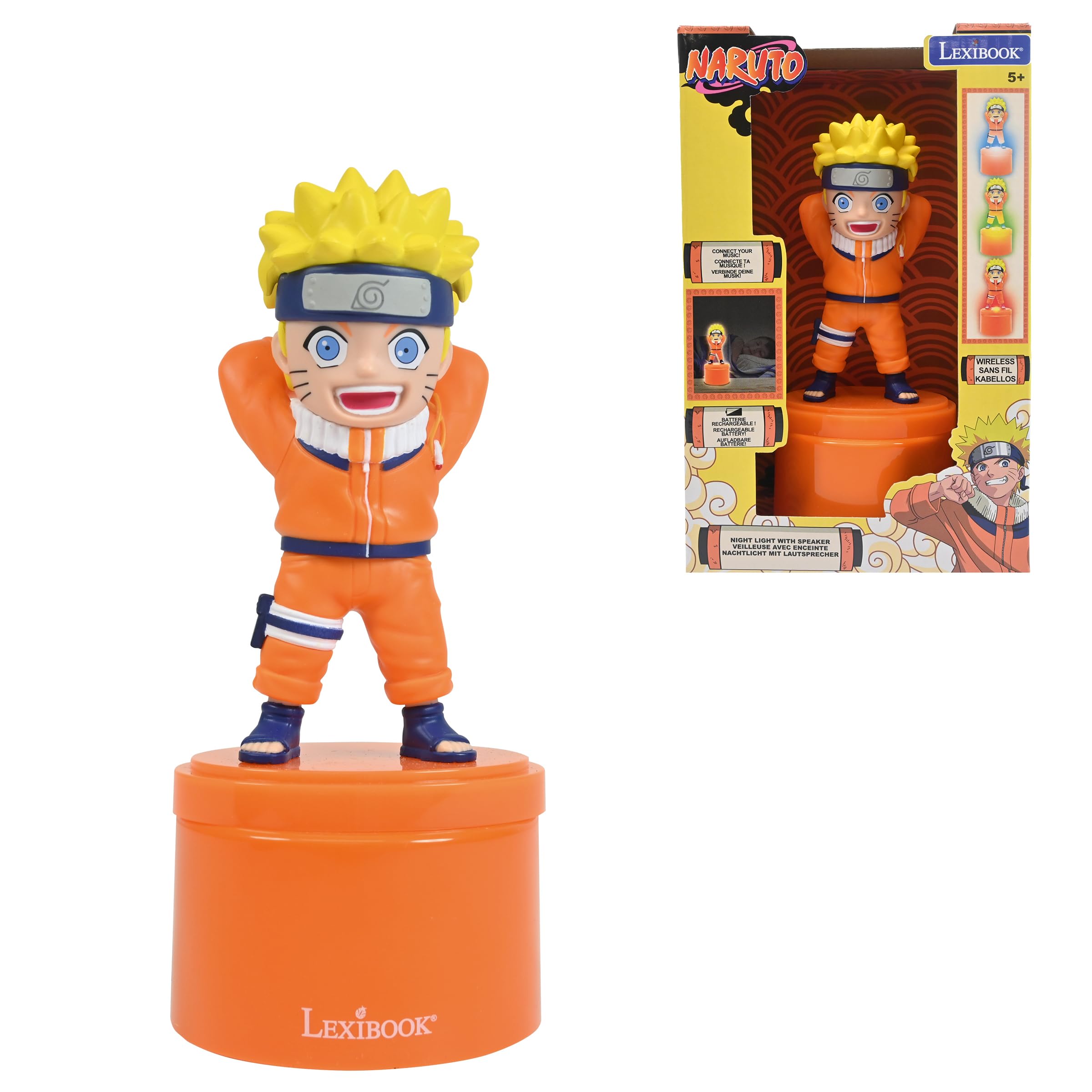 Lexibook Naruto NS02NA lampada notturna bluetooth
