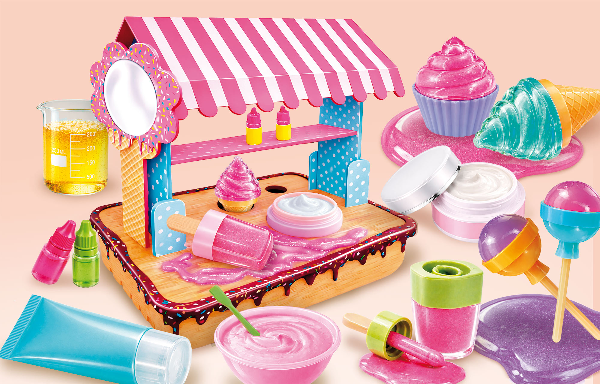 Lisciani I'm a Genius Laboratorio Rossetti kit make up 2 in 1