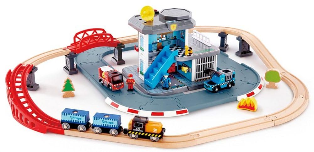 Hape quartier generale polizia pompieri gioco ruolo 3 anni