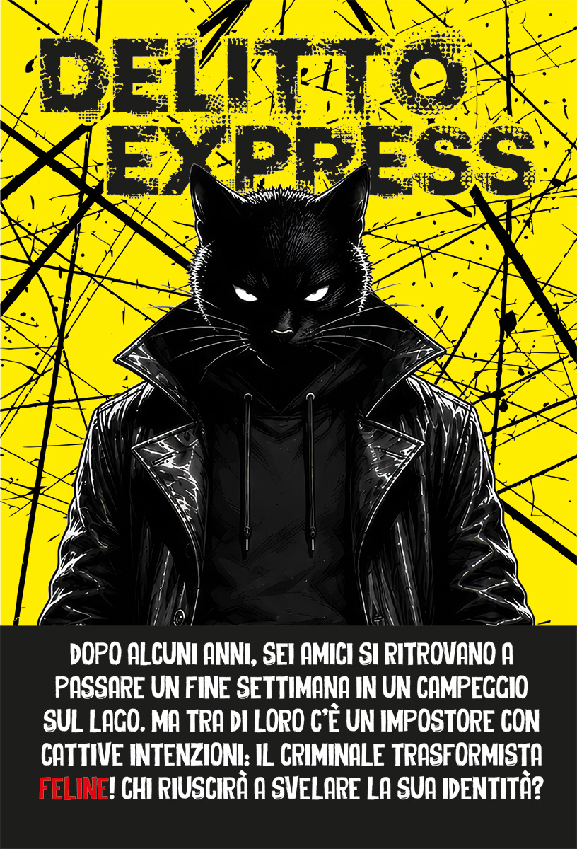 Lisciani Delitto Express L'impostore gioco investigativo mistero