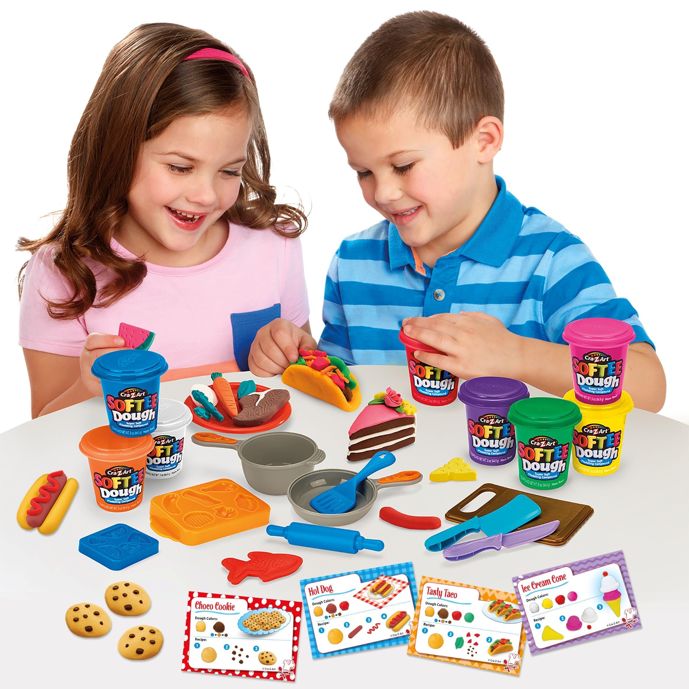 Lexibook Super Chef CRDOUGH16 pasta modellabile 8 vasetti