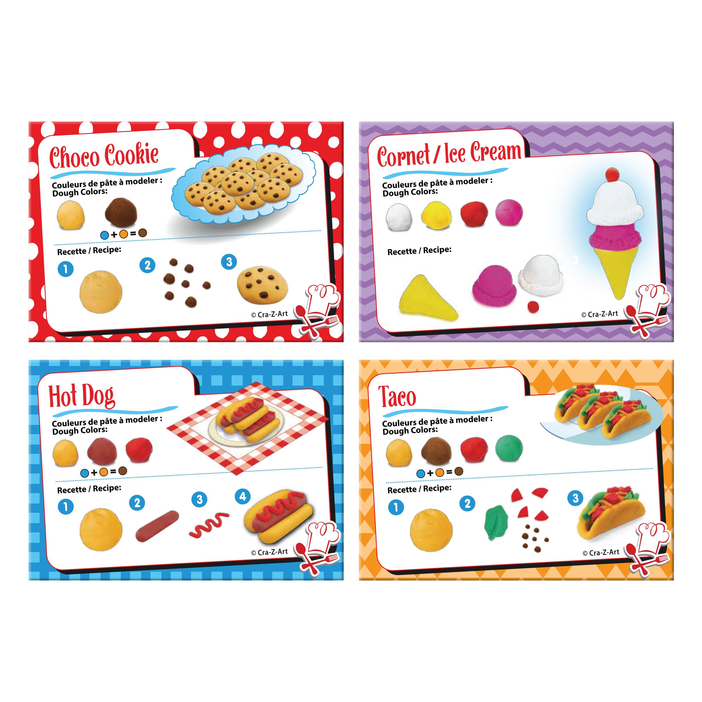 Lexibook Super Chef CRDOUGH16 pasta modellabile 8 vasetti