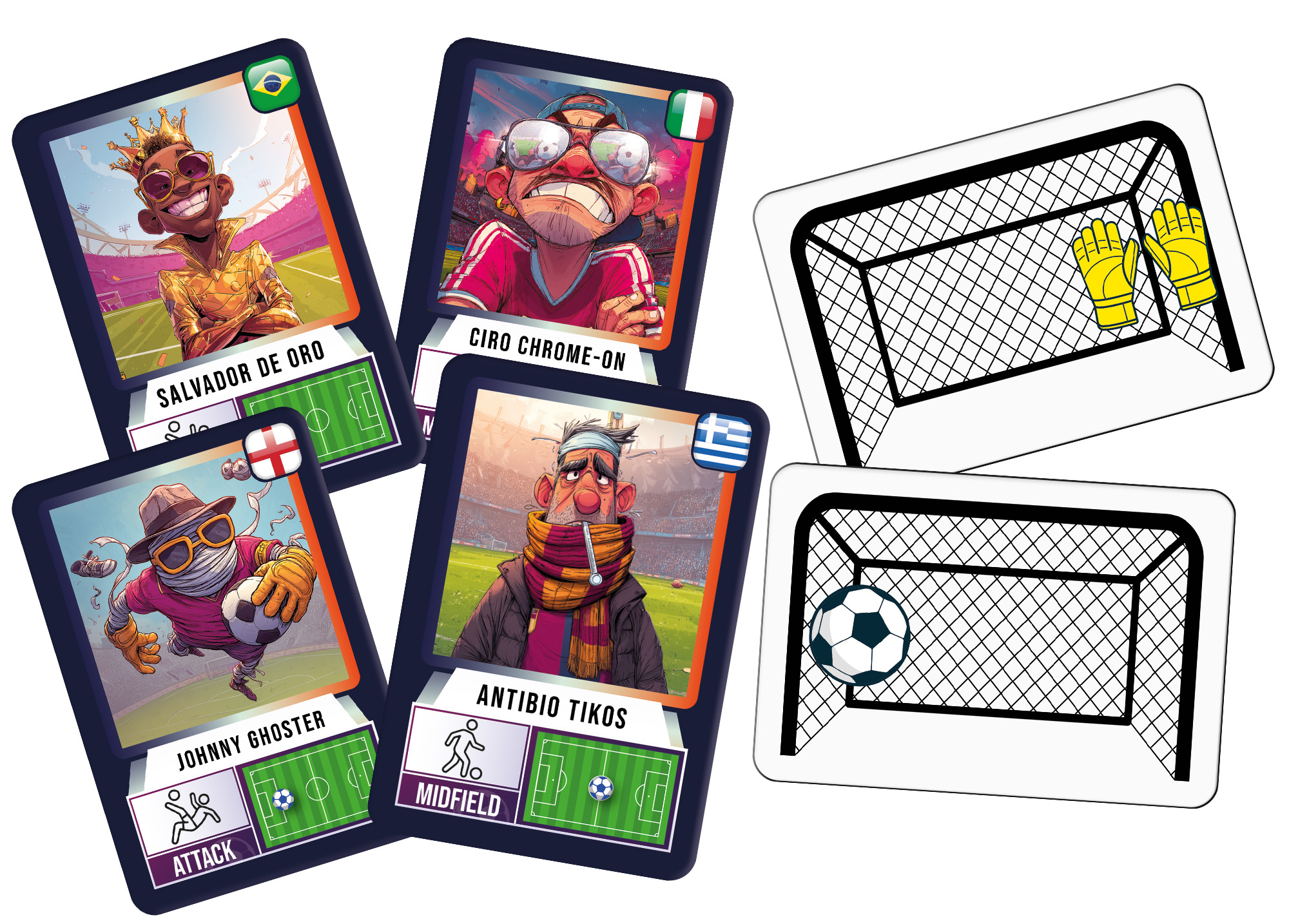 Ludoteca Super Goal Cup gioco di carte calcio