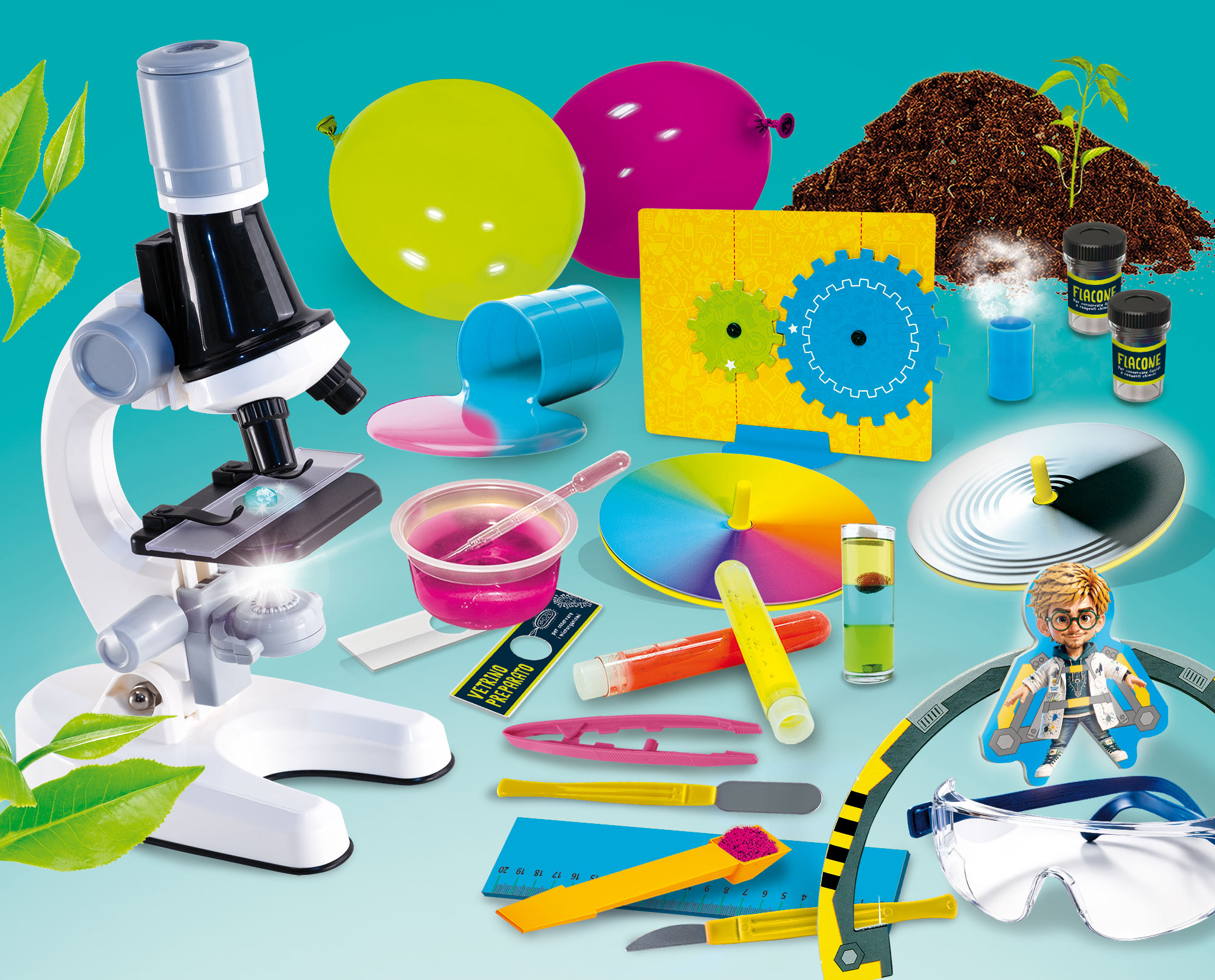 Lisciani I'm A Genius Il Grande Laboratorio Della Ricerca Scientifica kit