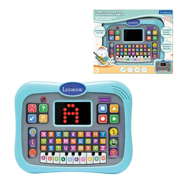 Lexibook JCPAD007i2 tablet parlante inglese spagnolo blu
