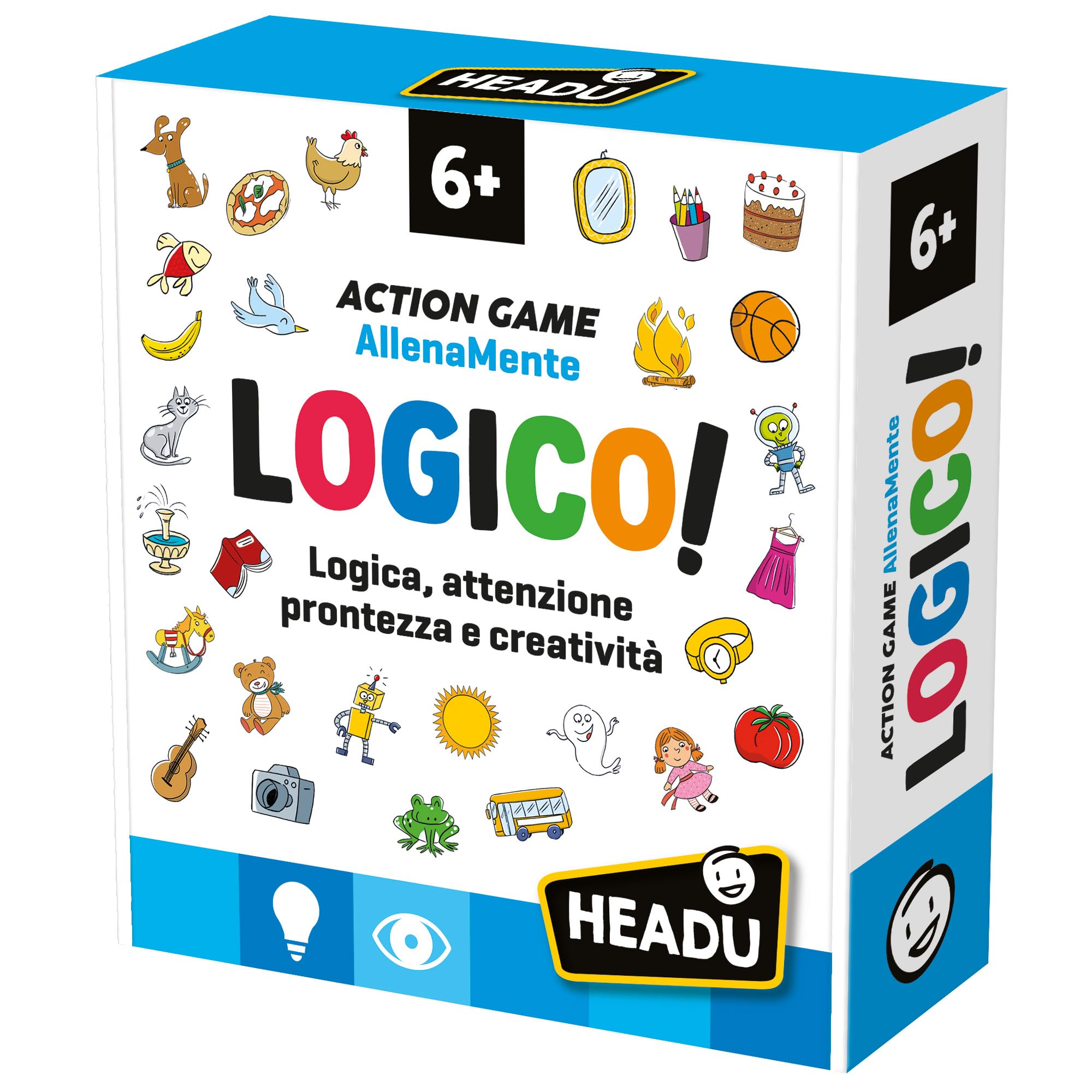 Headu È Logico! gioco di logica 5-8 anni con 60 carte
