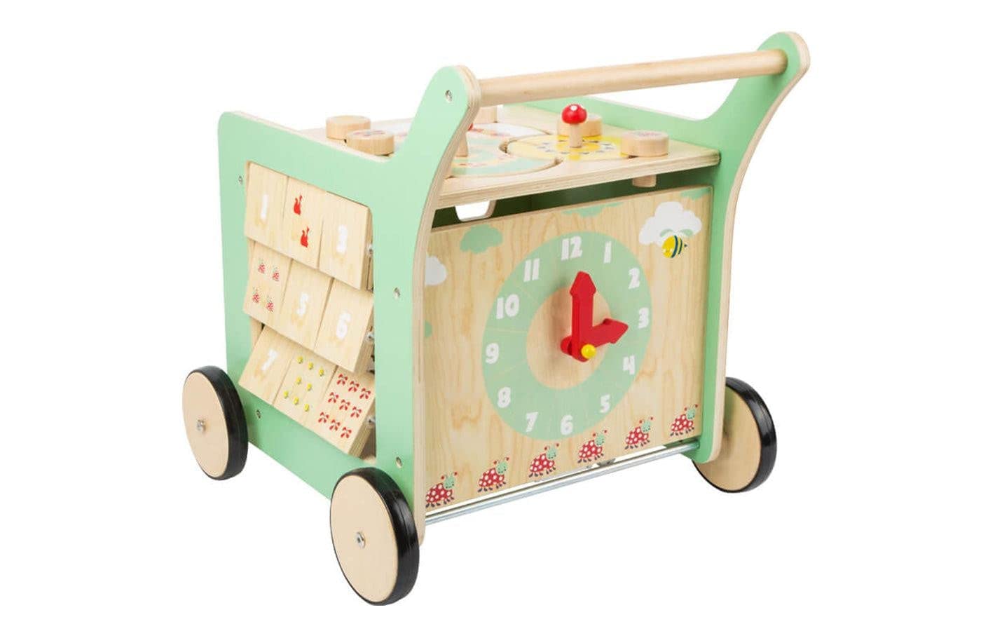 smallfoot Move it! carrello primi passi legno con freno