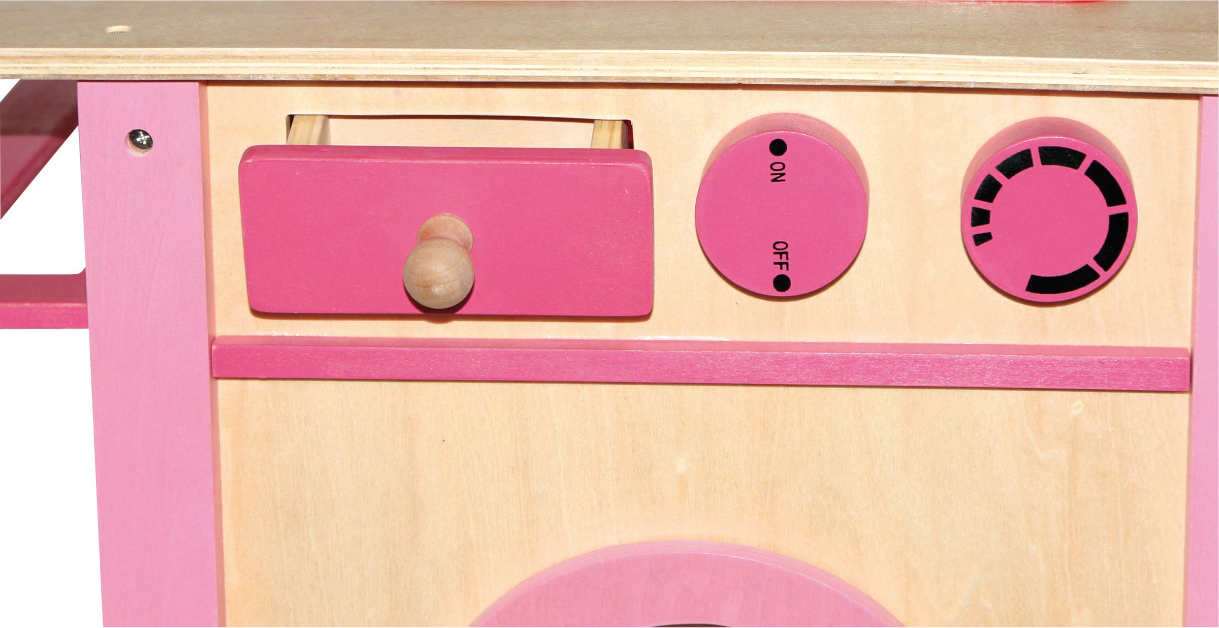 smallfoot 1154 Cucina Tutto in Uno cucinetta rosa legno