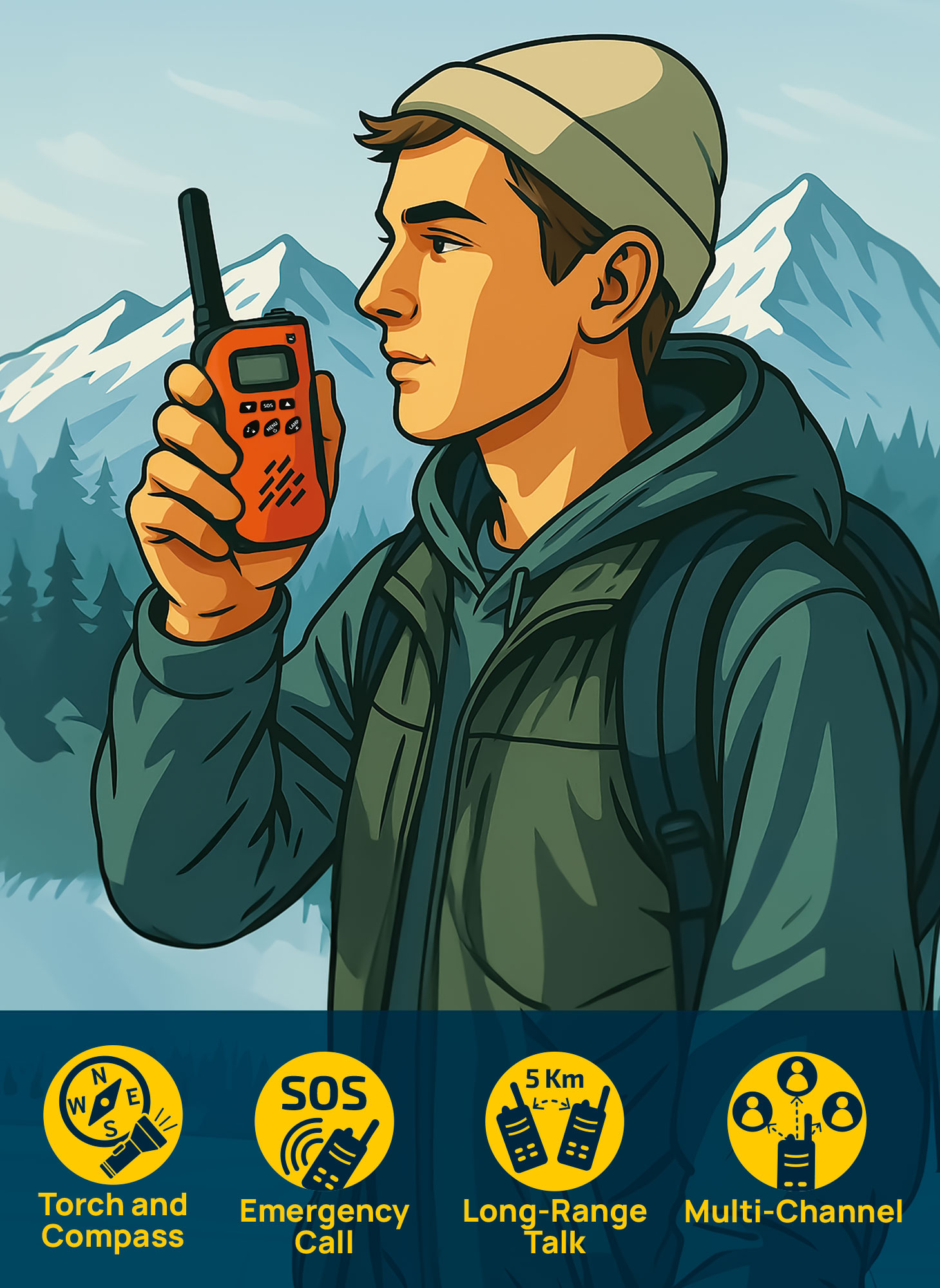 Lisciani I'm a Genius Explorer walkie talkie bimbi torcia bussola