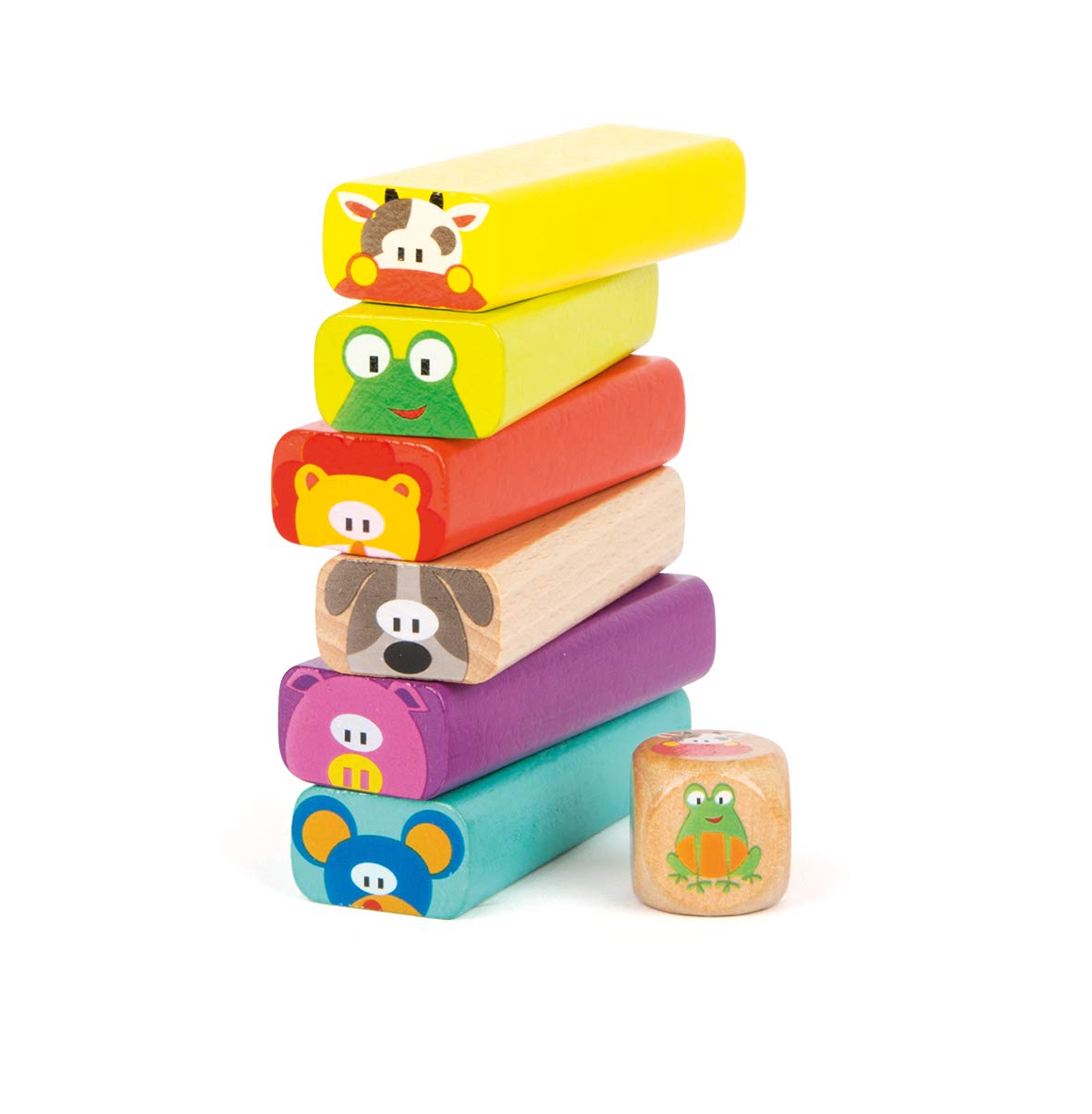 small foot Torre Traballante 11973 Gioco Legno Animali