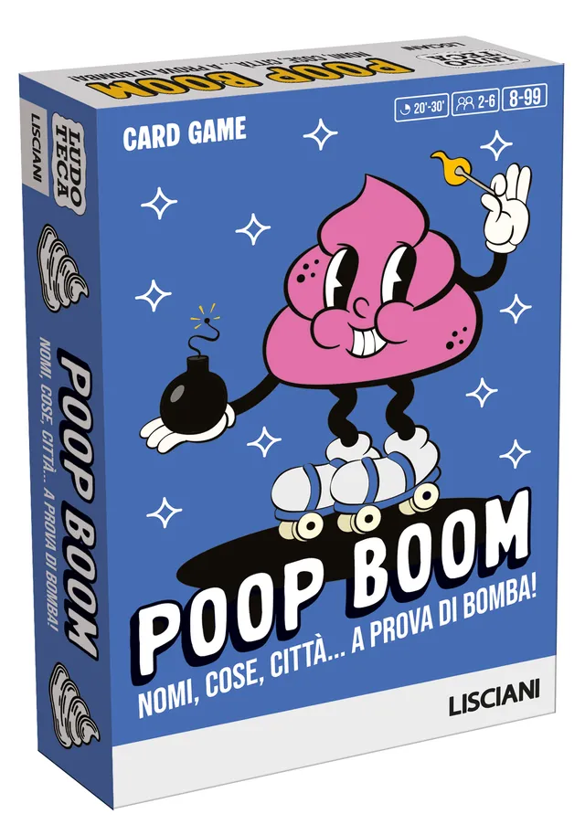 Lisciani Ludoteca Poop Boom Gioco Parole con App