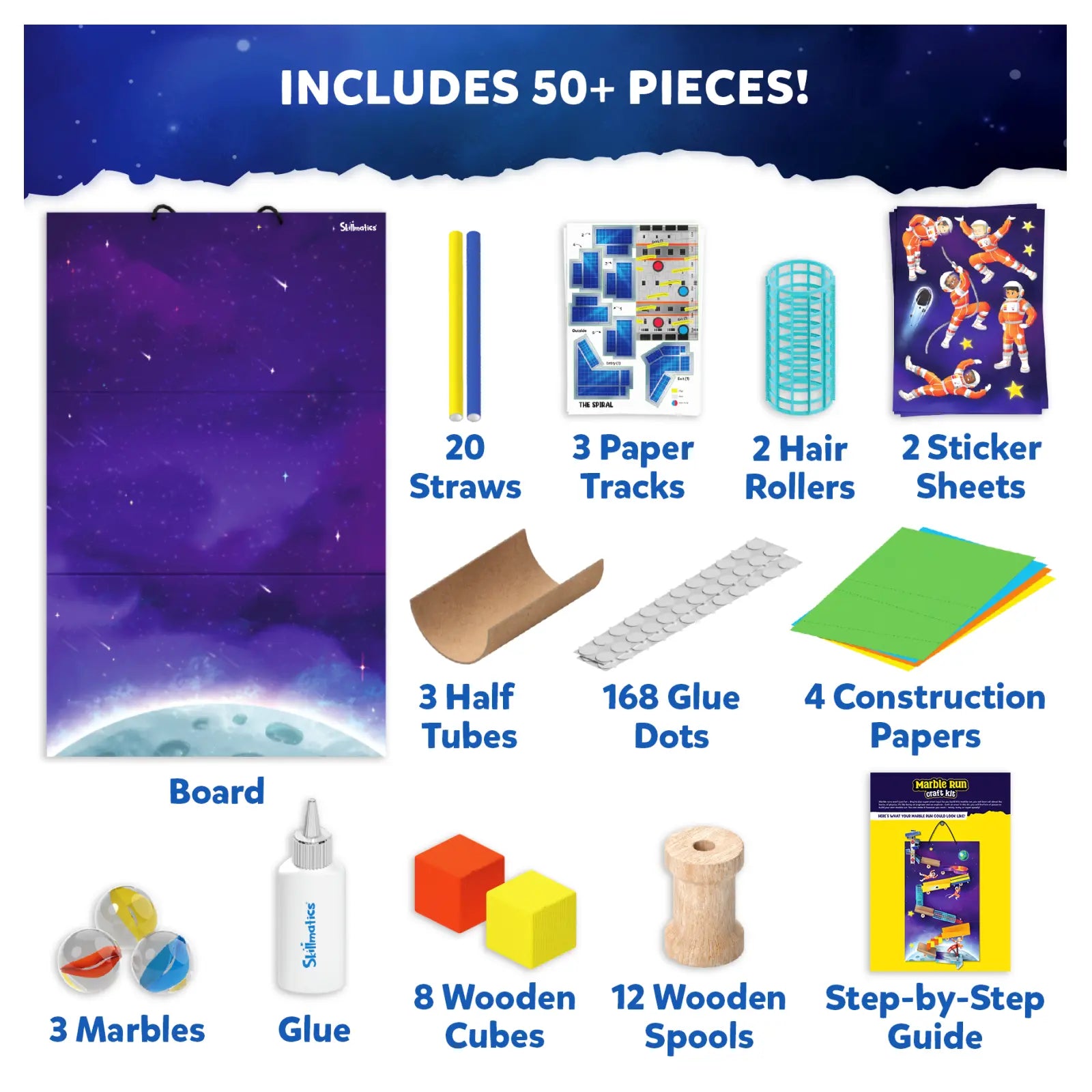 Skillmatics Marble Run pista biglie STEM costruzioni 8-13 anni